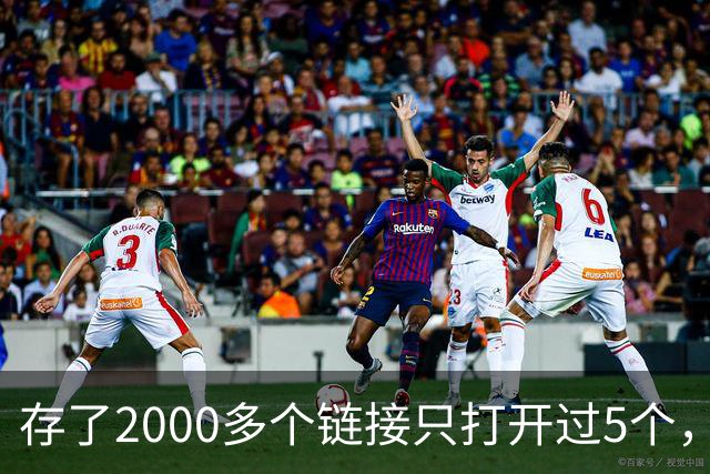 存了2000多个链接只打开过5个，他干脆自己写了个工具