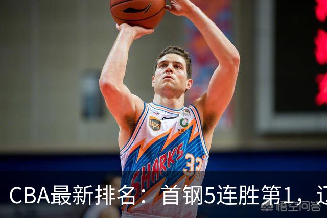 CBA最新排名：首钢5连胜第1，辽宁队第4，广东队跌至第15